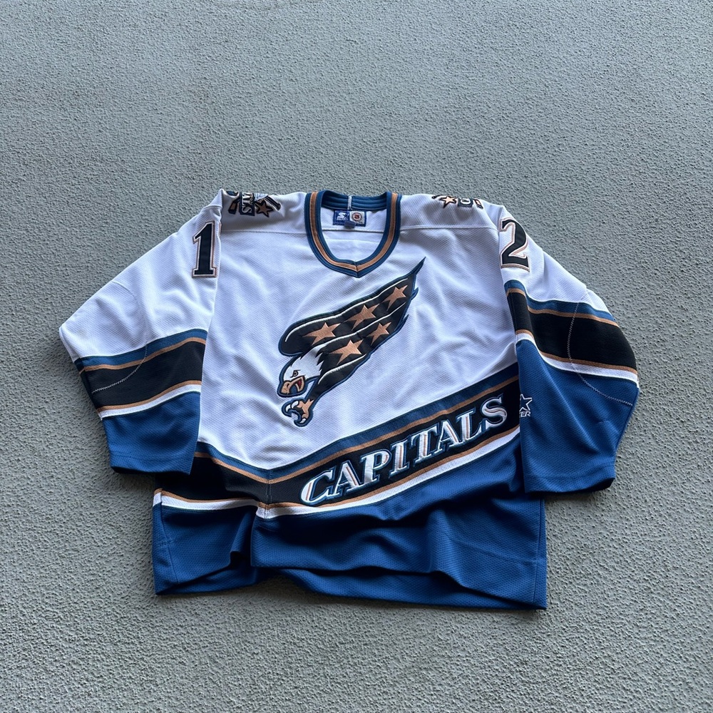 Peter Bondra Capitals Screaming Eagle Jersey